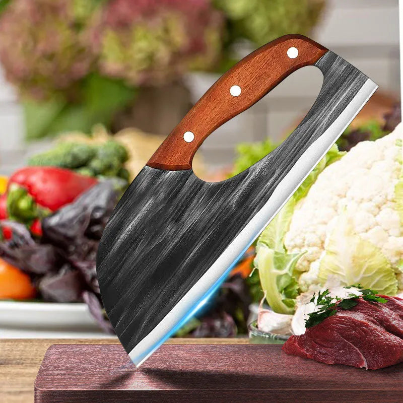 Cuchillo Profesional de Cocina 24CM – Precisión, Potencia y Control en Cada Corte