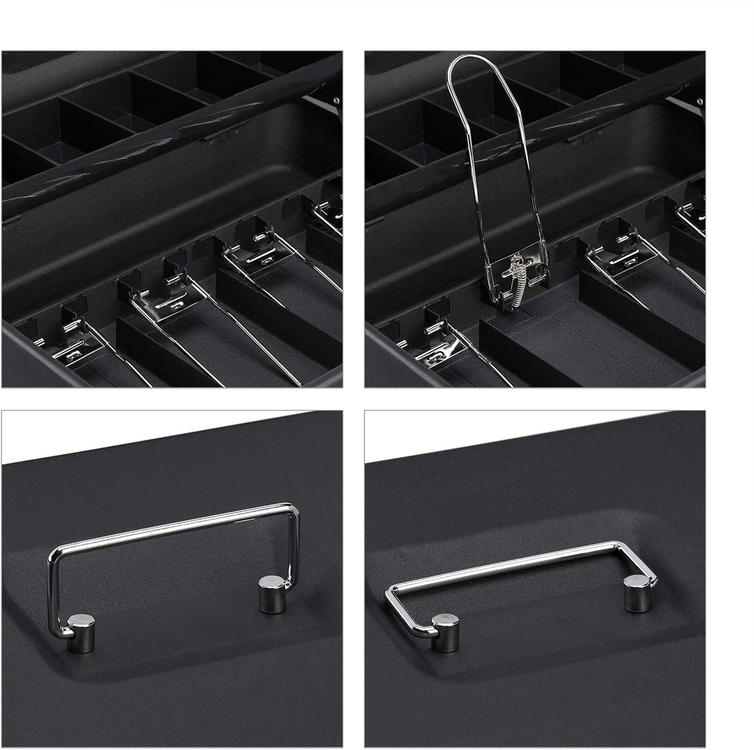 Caja de seguridad para monedas y billetes