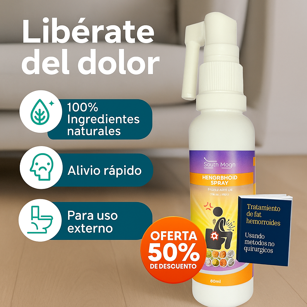 Spray Hemorroides South Moon + Obsequio