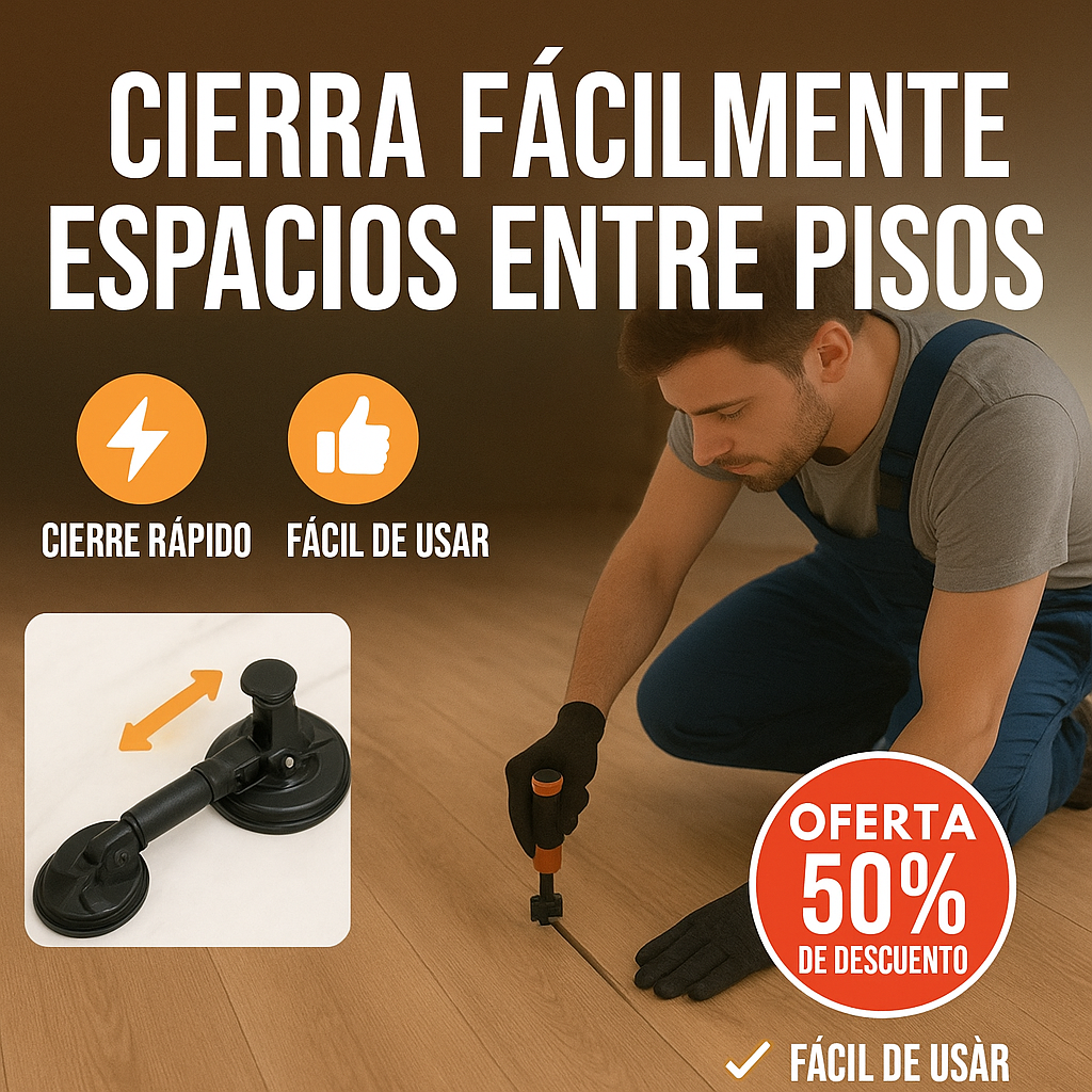 Herramienta Reparadora de Grietas para Piso Laminado – Repara sin complicaciones