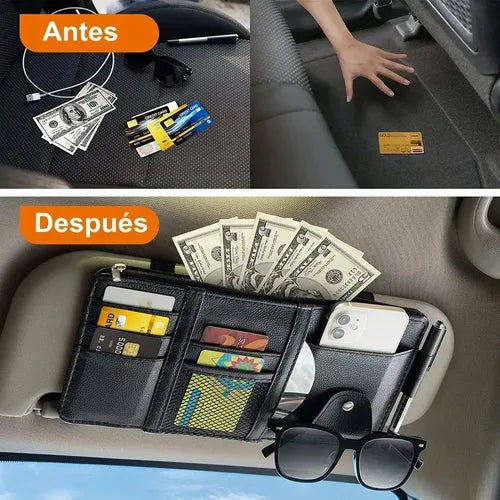 Organizador Para Visera De Carro