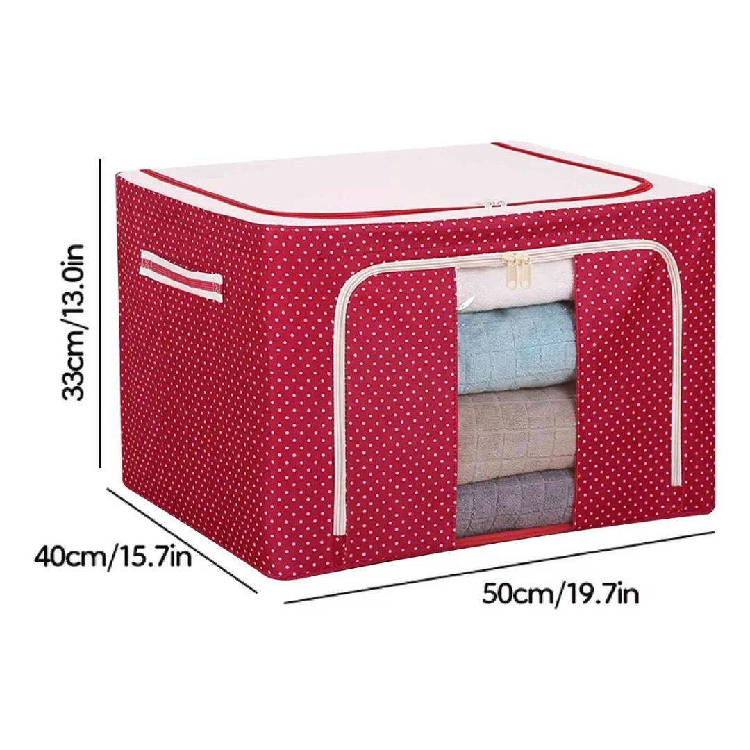 Organizador de Ropa y Cobijas 80L – Más Espacio y Orden en Tu Hogar