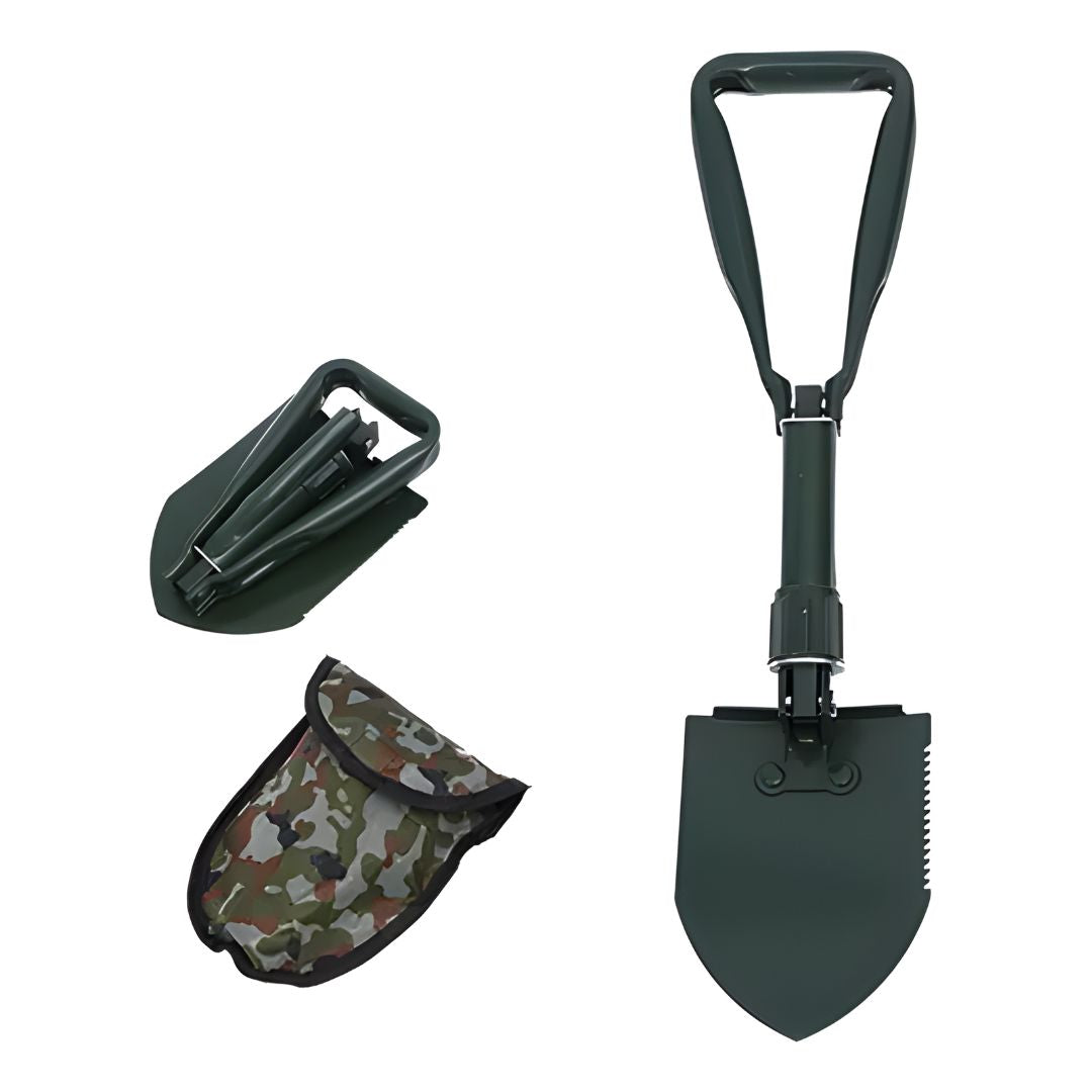 Pala de Camping Plegable de Supervivencia – Resistente, Compacta y Lista para Todo