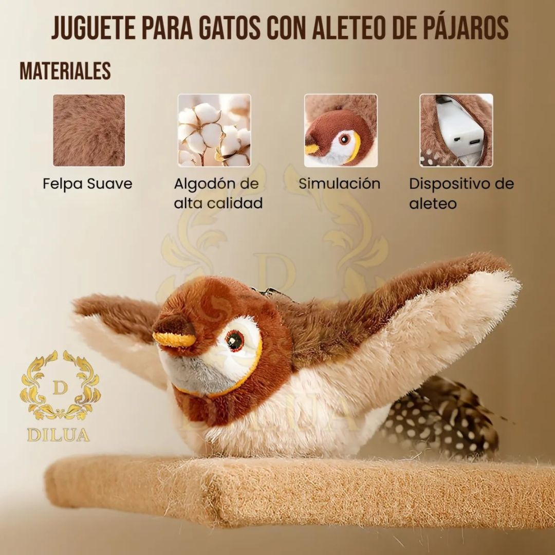 Flappy Bird Toy – El juguete que convierte a tu gato en un león cazador… ¡sin salir de la sala!