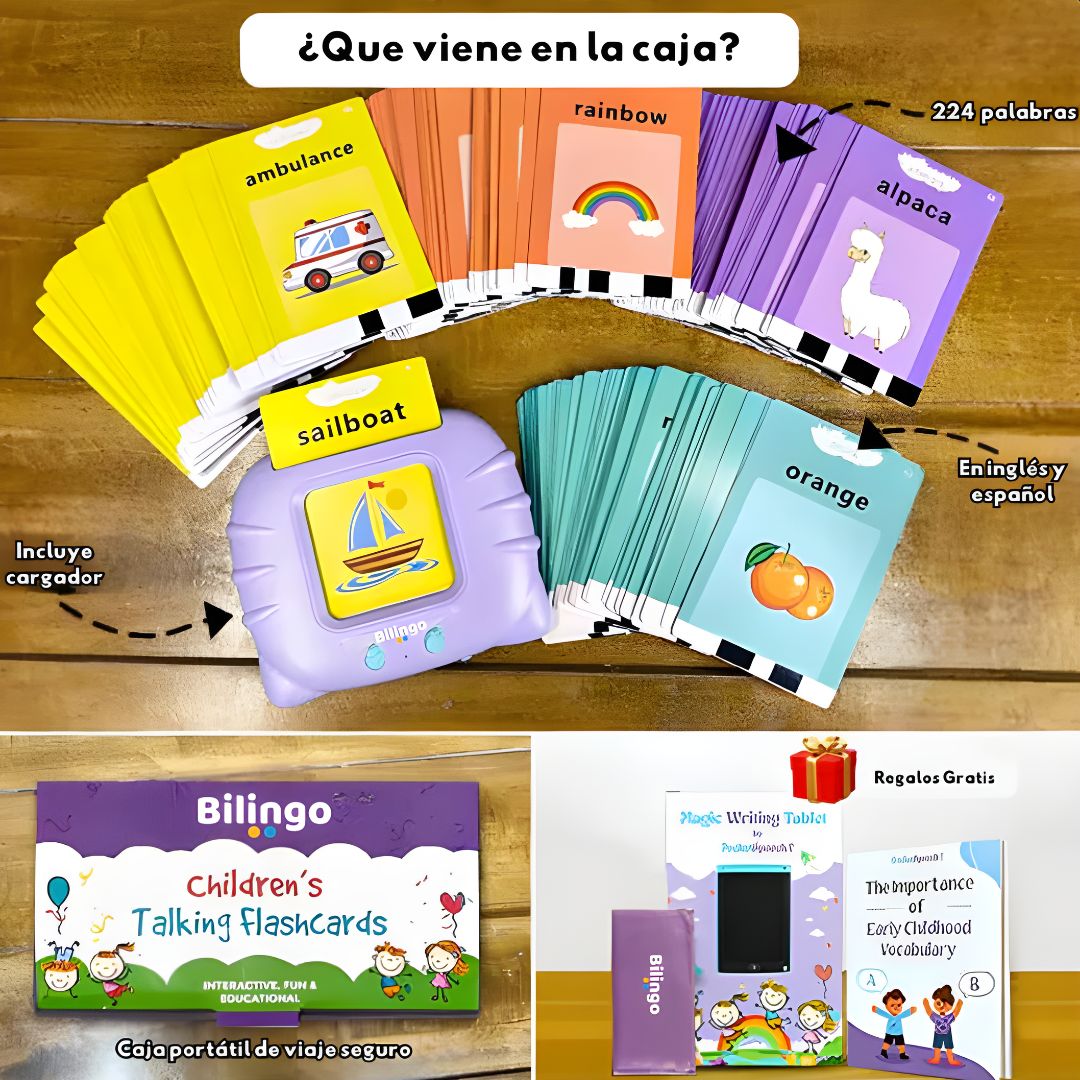 Bilingo™ – Las fichas educativas que enseñan idiomas jugando
