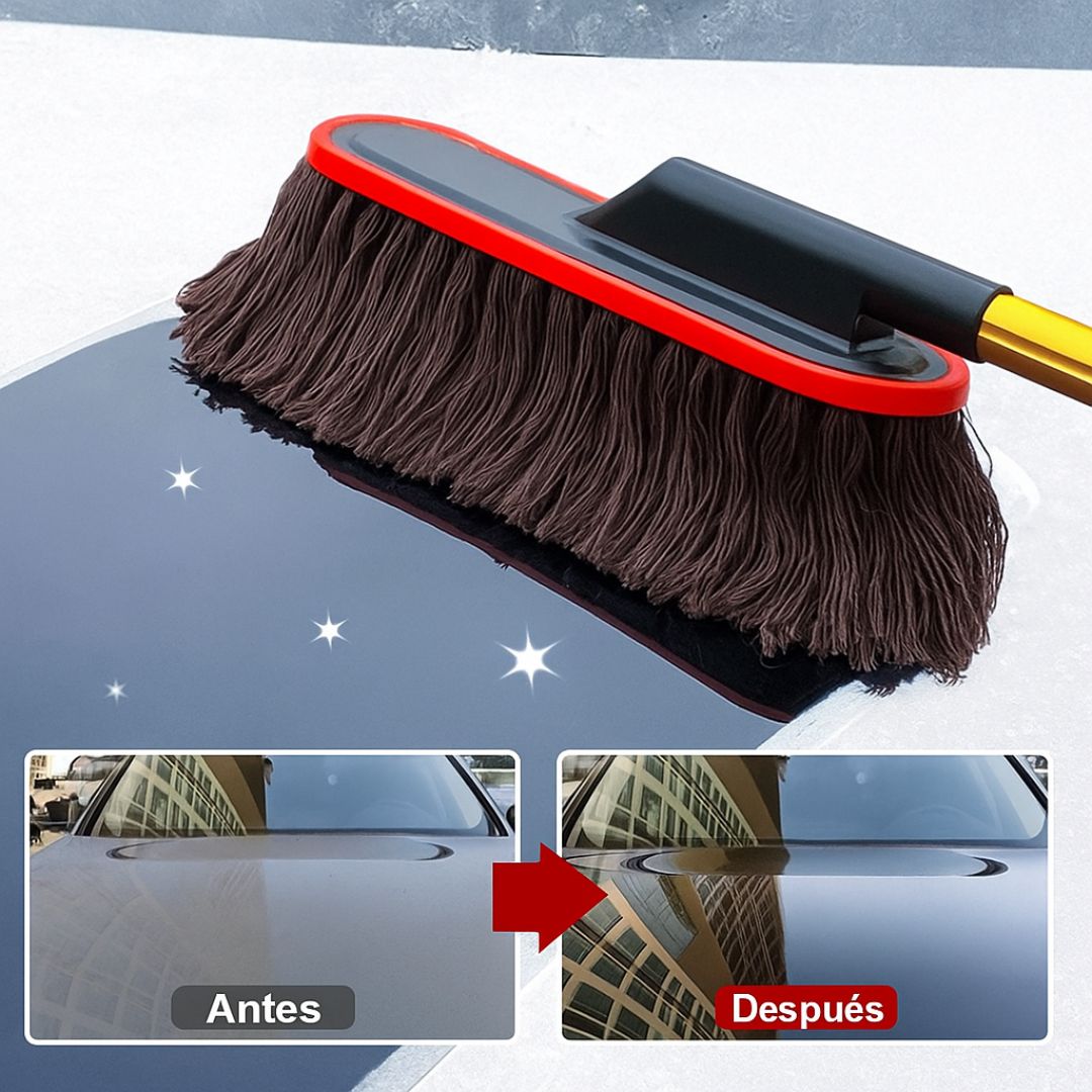 🔥OFERTA GRANDE🔥Plumero para auto con mango telescópico extensible🚗