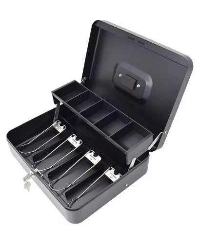 Caja de seguridad para monedas y billetes