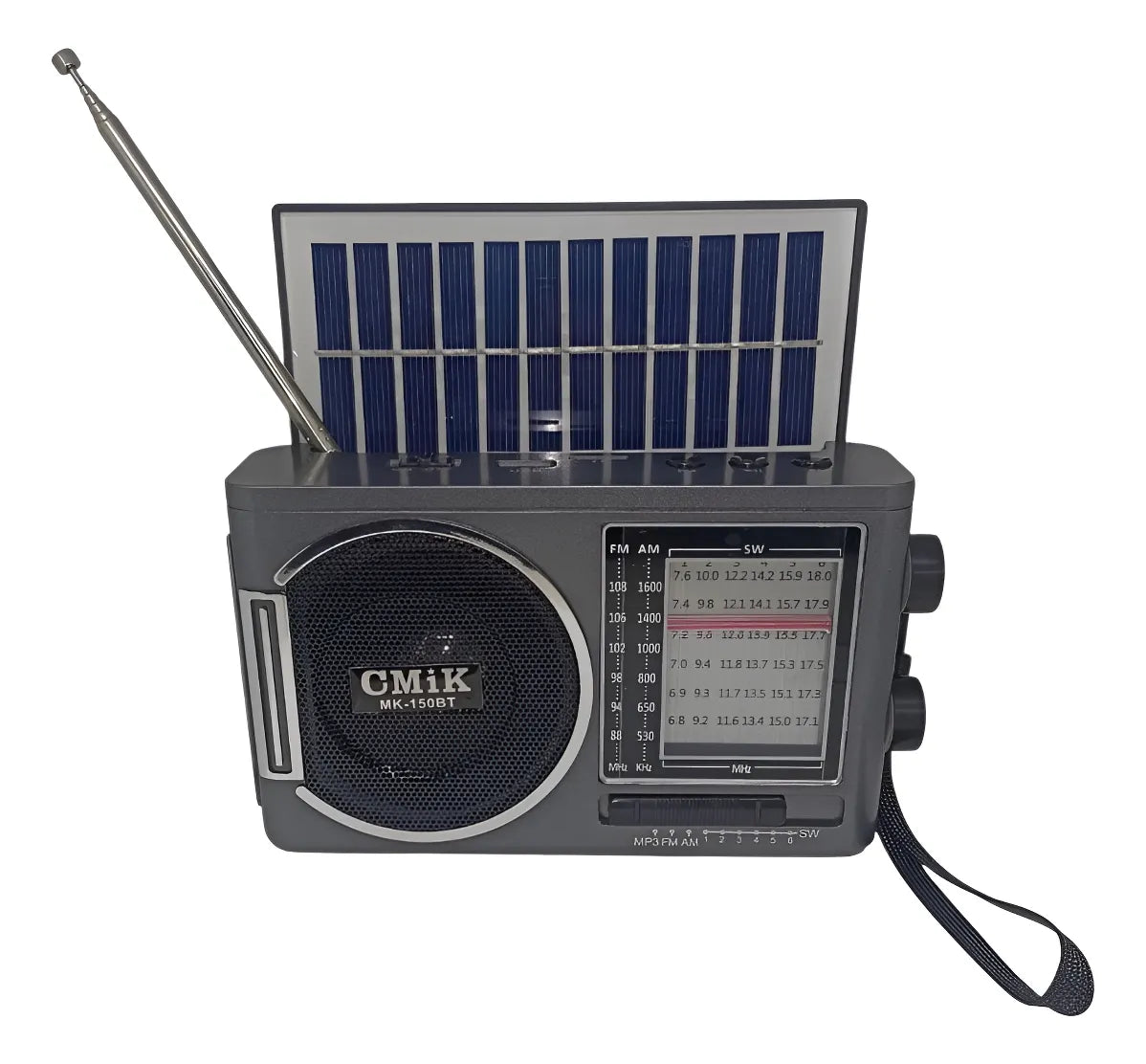 Radio Solar Todoterreno: Música, Linterna y Energía Inagotable para Cualquier Aventura o Emergencia
