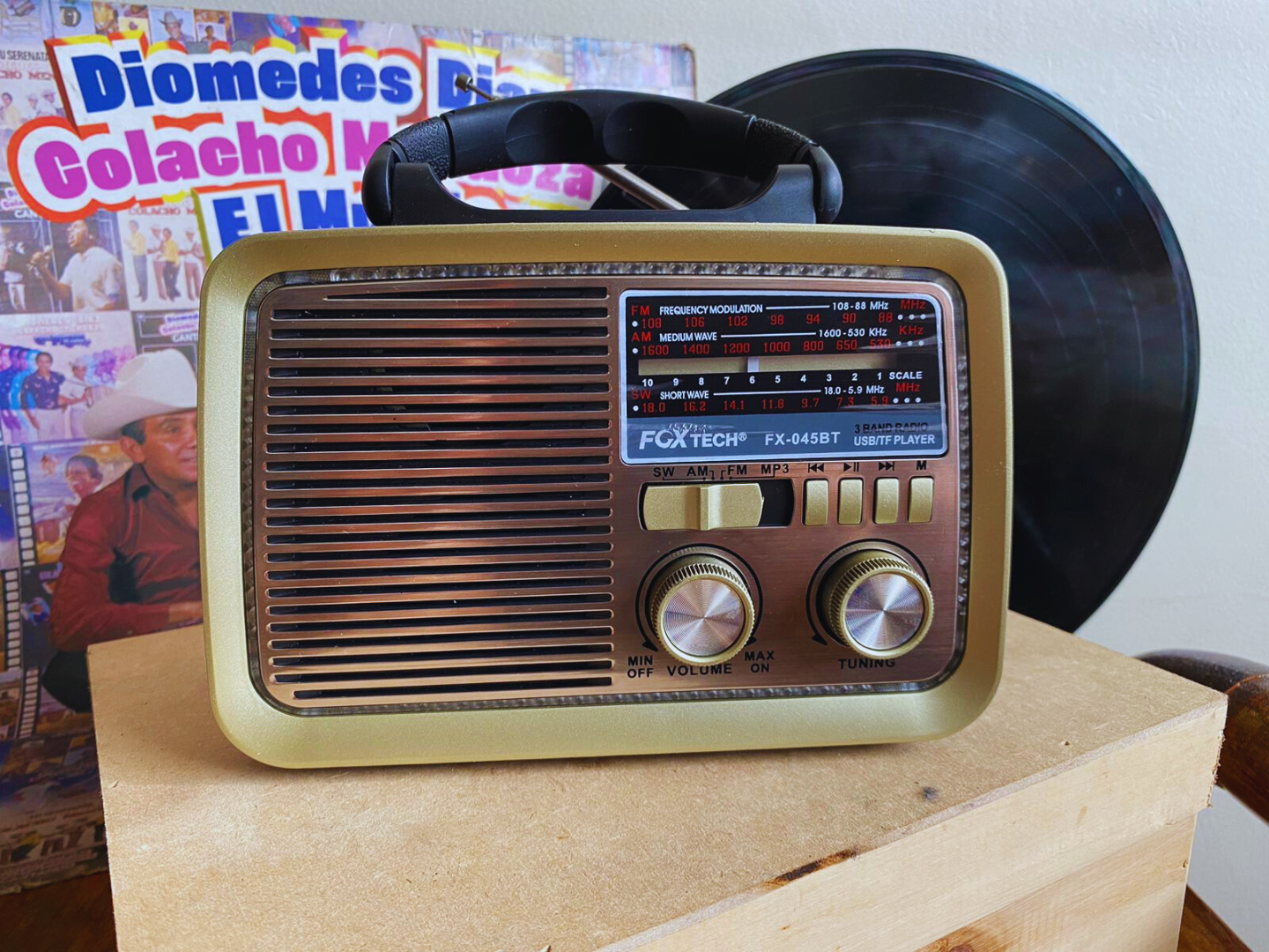 Vintage Plus™ - Radio Retro Multifuncional