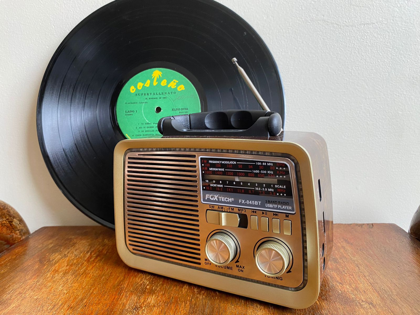 Vintage Plus™ - Radio Retro Multifuncional