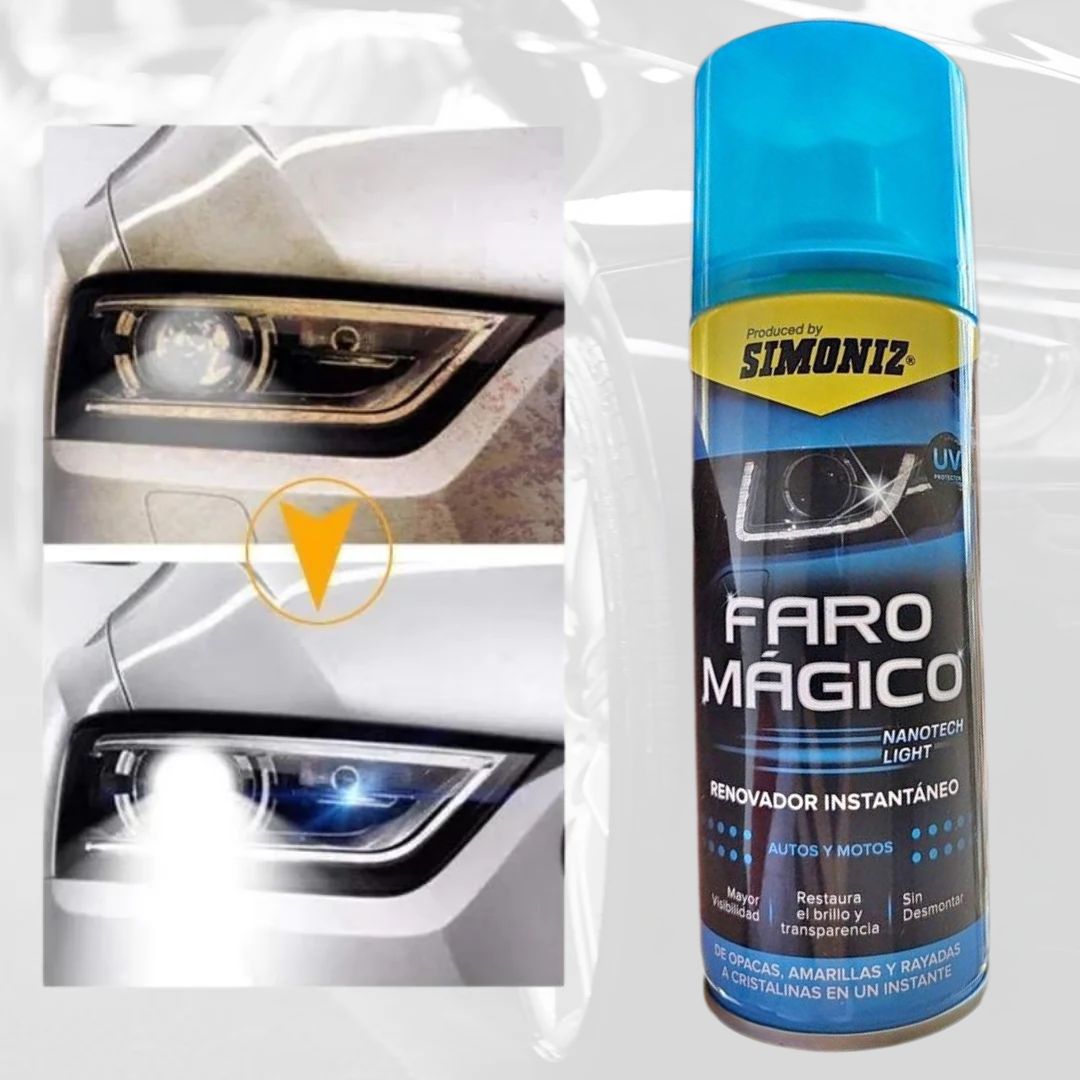 PuliMax | Spray Pulidor Instantáneo para Faros