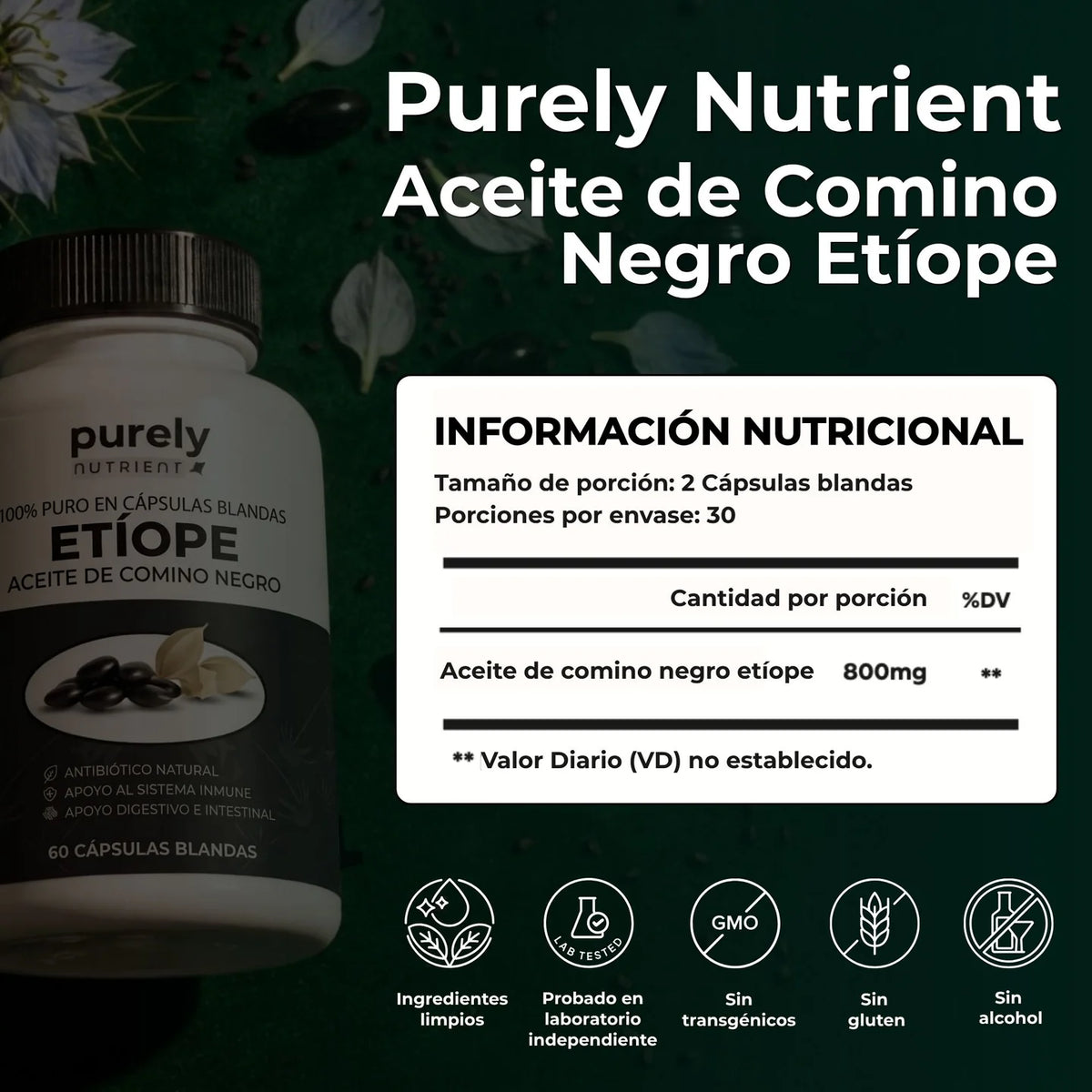ACEITE ETÍOPE DE SEMILLA NEGRA