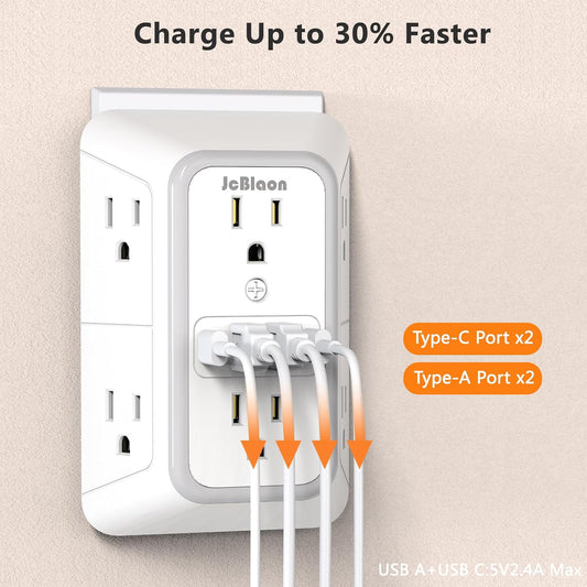 TOMA DE PARED USB