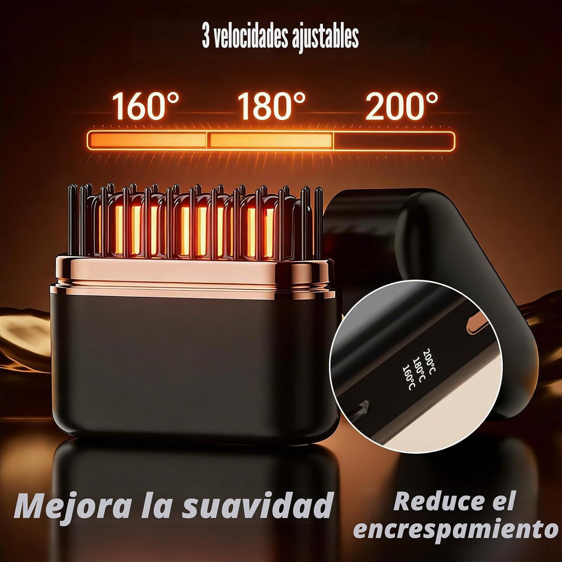 Cepillo portatil alisador