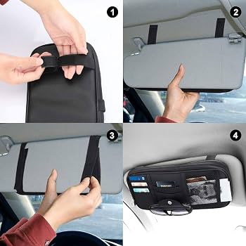 Organizador Para Visera De Carro