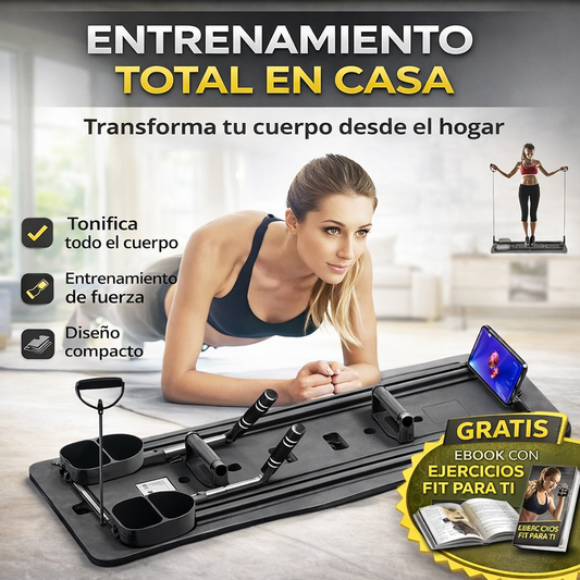 Tabla de Entrenamiento Multifuncional – Entrena Fuerza y Abdomen en Casa