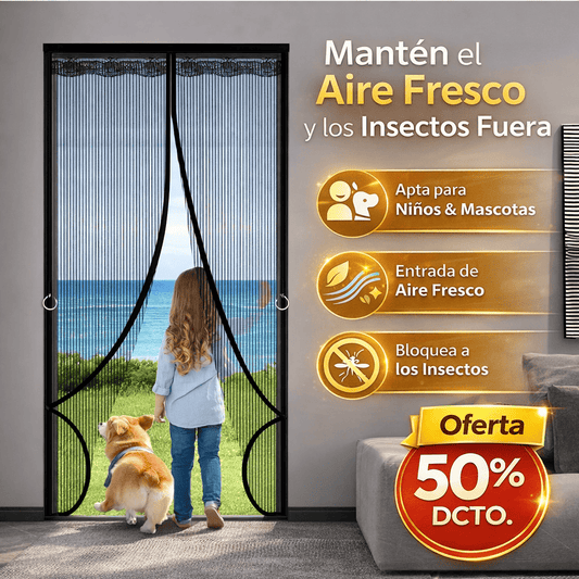 MallaMag Pro (Cortina Magnética Antimosquitos)