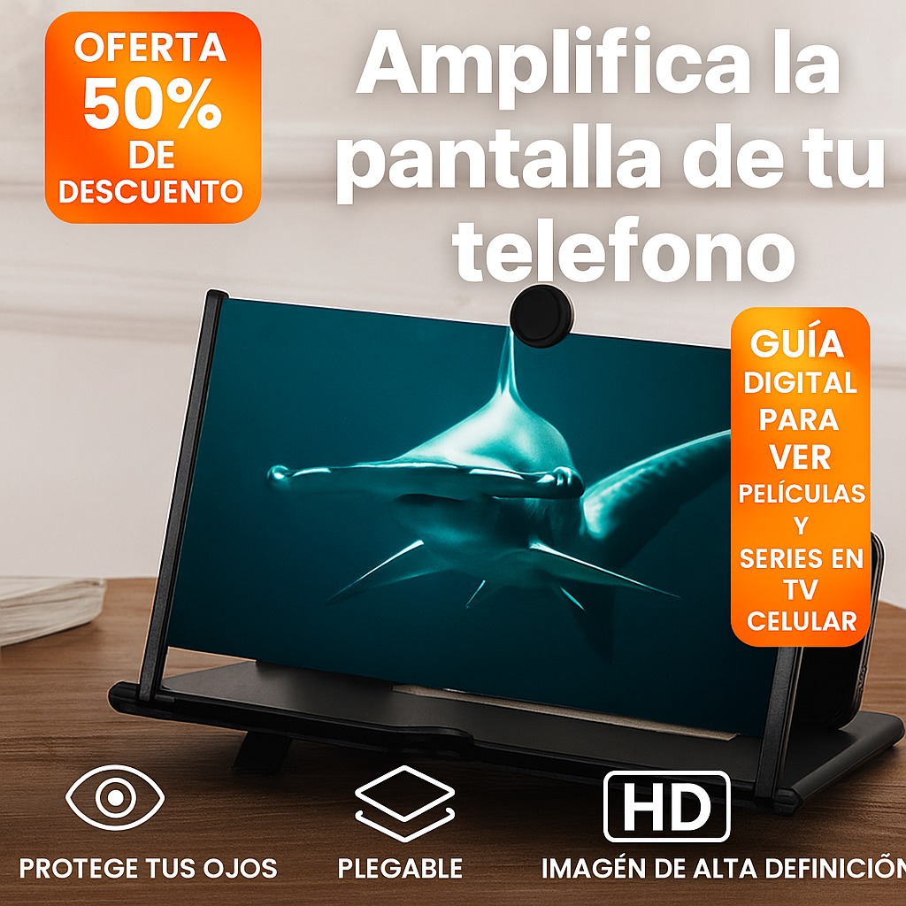 Lupa de pantalla para protección ocular – VisionMax