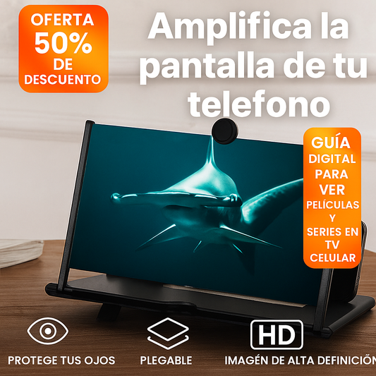 Lupa de pantalla para protección ocular – VisionMax