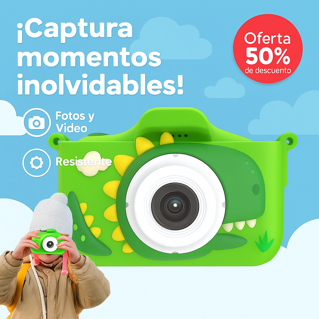SmartKids™ — La cámara infantil que convierte cada momento en una aventura