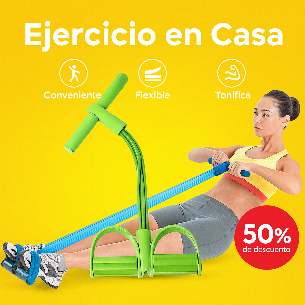 Combo Banda Elástica + Banda en 8 — Entrena en cualquier lugar y potencia cada movimiento