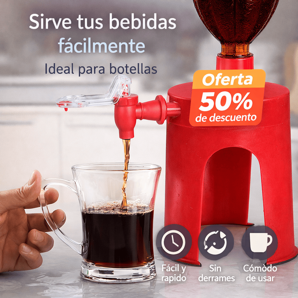 Dispensador multiversal de bebidas - Compartir en familia nunca fue tan fácil