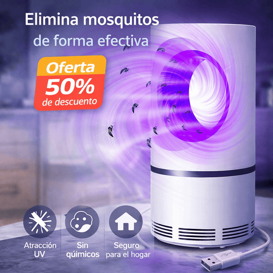Exterminador de Insectos UV (USB): Dile chao a los mosquitos sin aerosoles