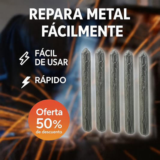 Tijes de Soldadura Miximo™ — Repara metales fácil, rápido y sin equipo profesional