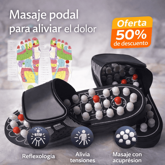 Sandalias Masajeadoras de Pies – Relajación y Descanso en Cada Paso