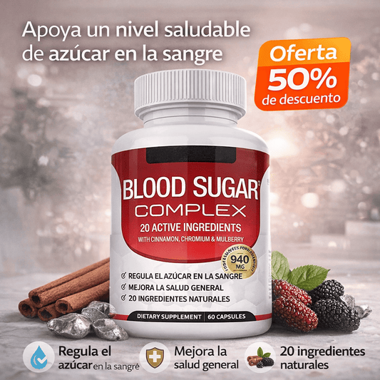 Blood Sugar Complex – Apoyo Nutricional para tu Equilibrio Diario