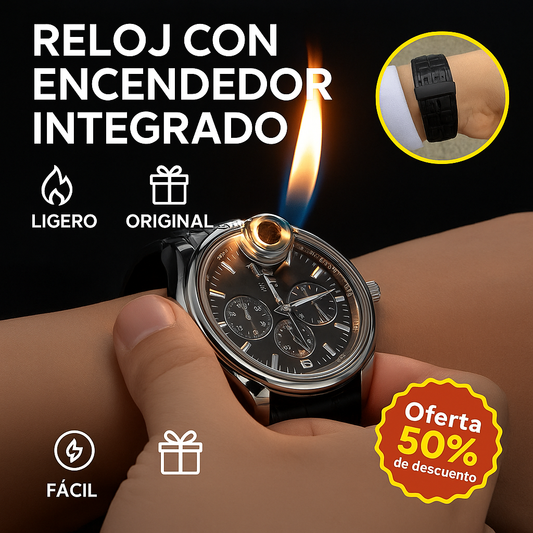 WatchLight – Reloj moderno con luz integrada para cualquier hora del día