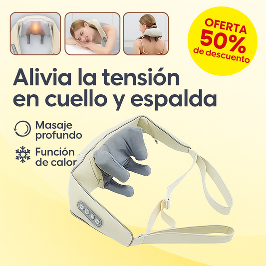 Masajeador Deep Relief™ – Alivio real para cuello y hombros en minutos