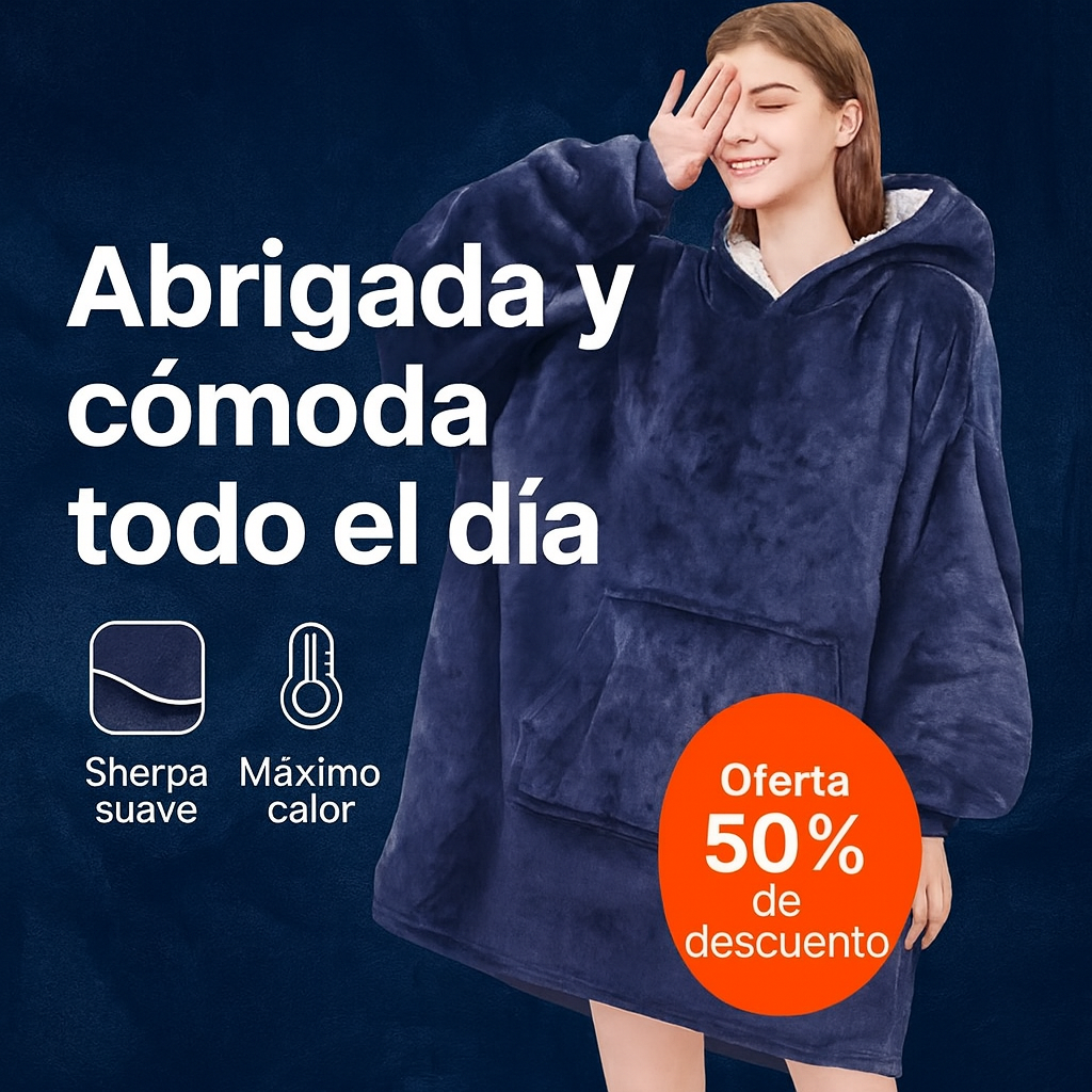 NOX Cozy Hoodie™ – La prenda más suave y cómoda para tus días de descanso