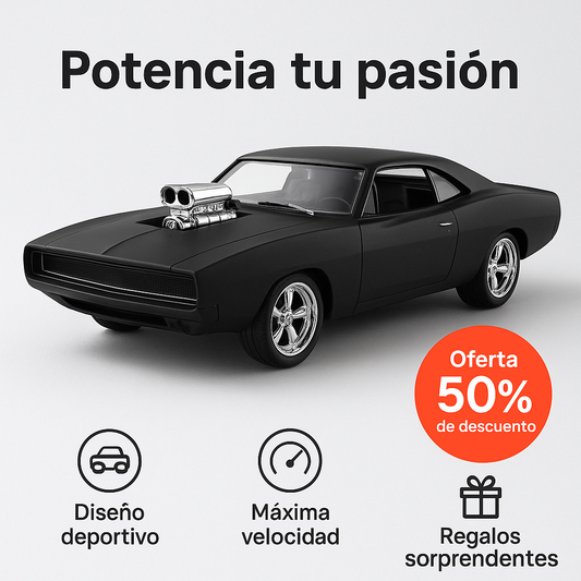 Dodge Charger 1970 control remoto™ – Control total, velocidad y estilo en tus manos