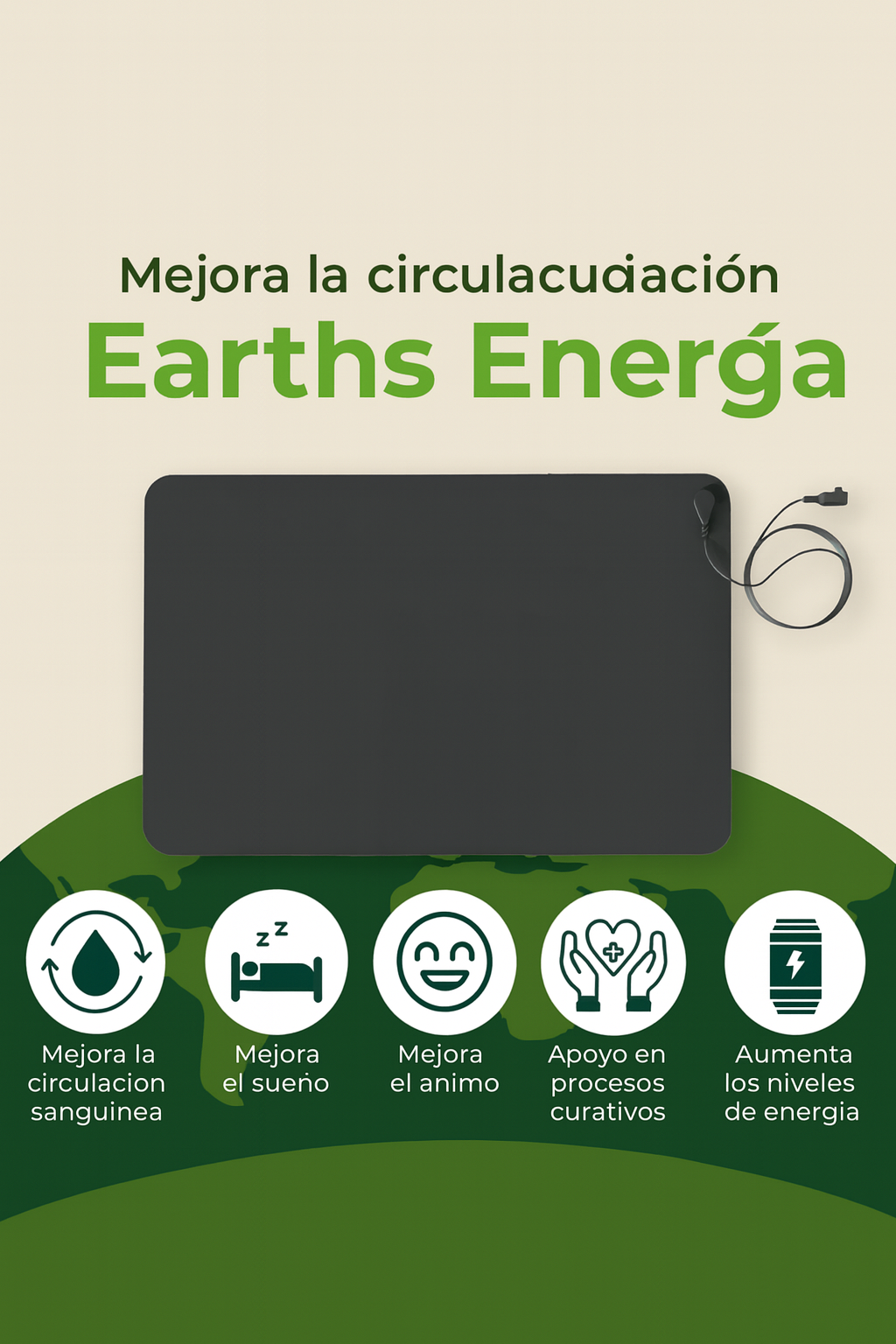 GroundingMat A4 – Tu espacio de calma y equilibrio en cualquier parte