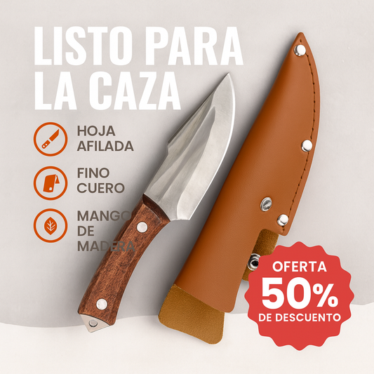 Deshuesa carne y pollo con una facilidad que solo un cuchillo forjado a mano puede darte