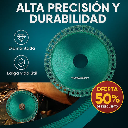 Disco de Corte Ultra Resistente™ — Precisión y Durabilidad en Cada Corte