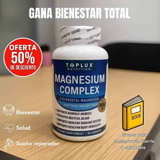 Magnesium Complex + Ebook de obsequio