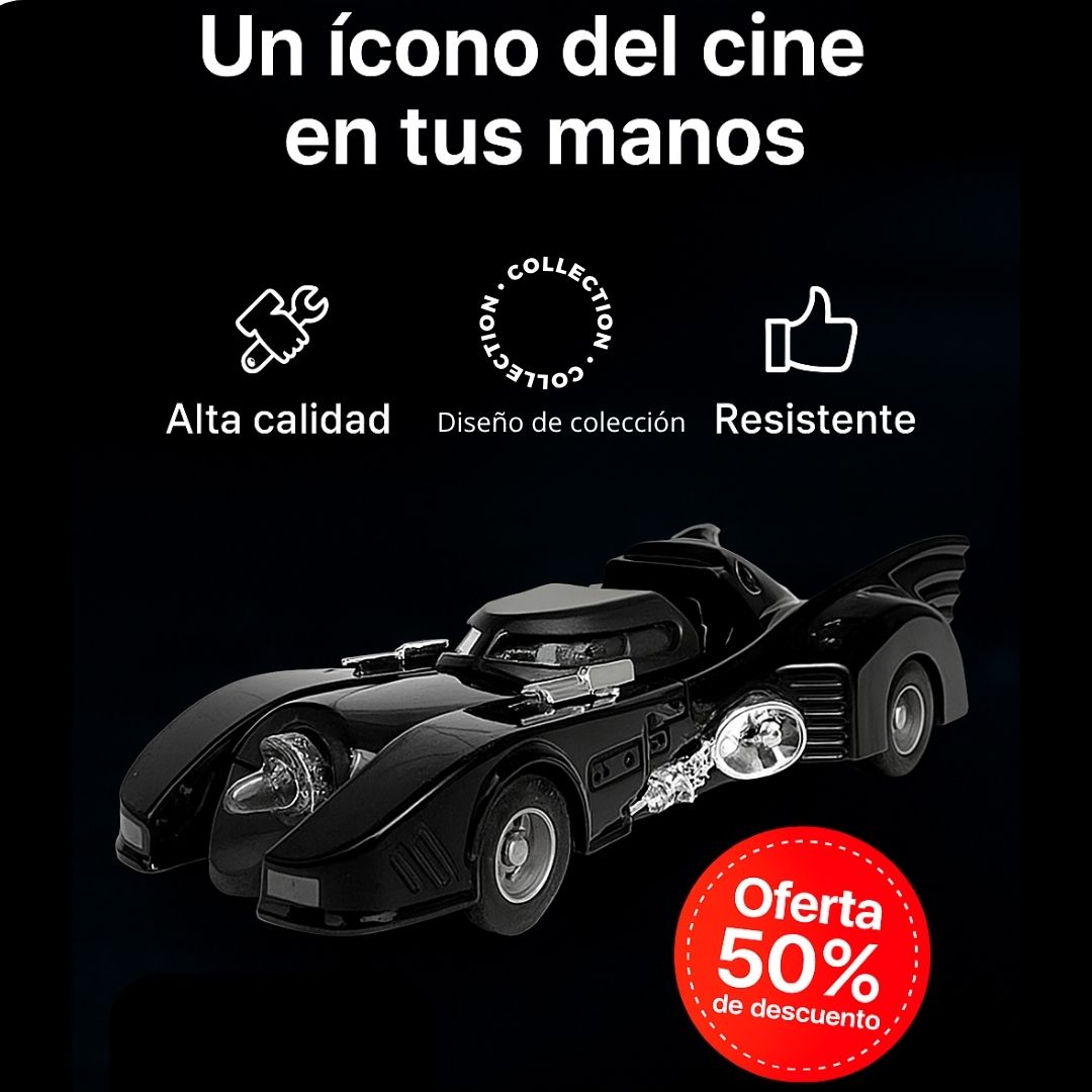 El Batimóvil Clásico™ – La leyenda de Gotham ahora en tus manos