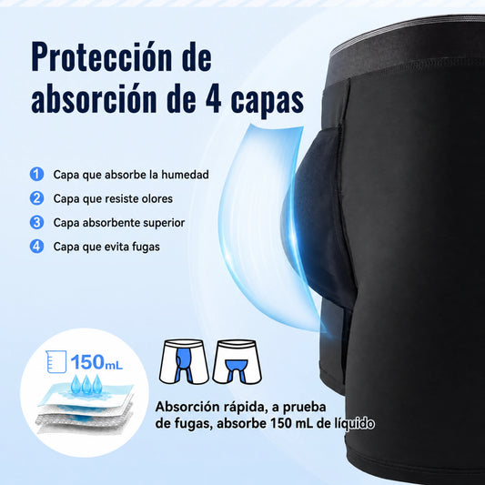 BOXER INCONTINENCIA PARA HOMBRE